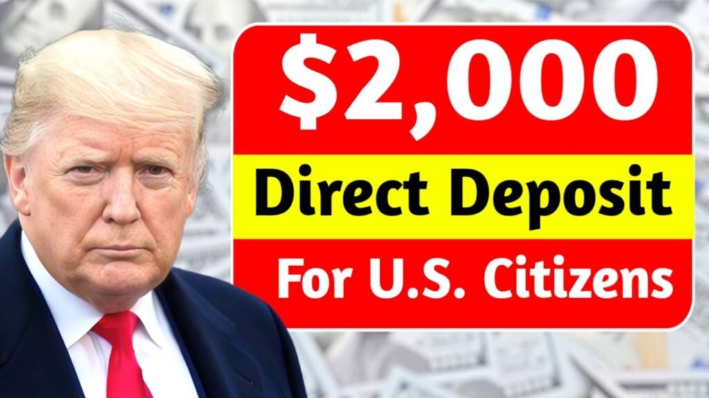 $2,000 Direct Deposit