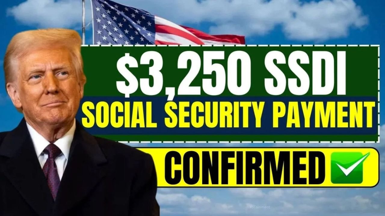 $3,250 SSDI & Social Security Payment